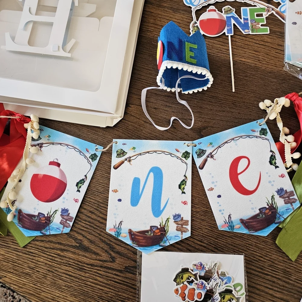 Ofishally One Birthday Supplies For First Birthday Party